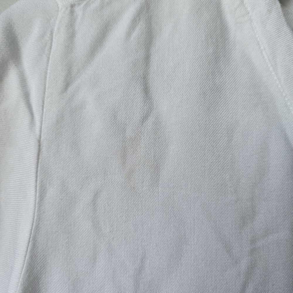Bella Dahl White V-Neck Women's Top S - Picture 5 of 5